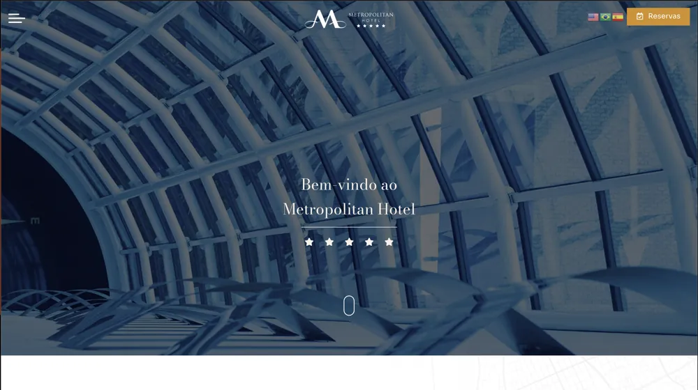 Site do Metropolitan Hotel